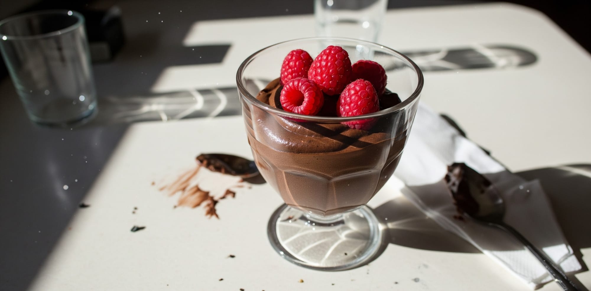 Mousse de Chocolate y Palta
